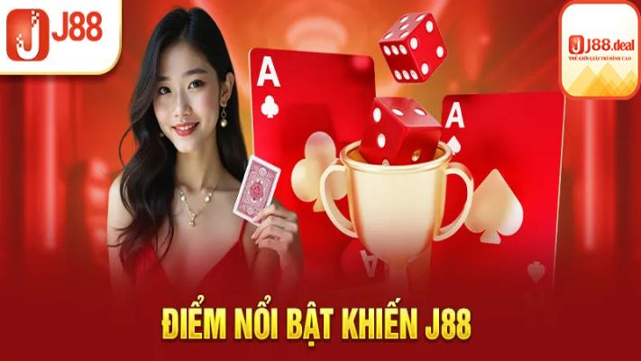 Những điểm nổi bật trong thiết kế giao diện của nhà cái J88